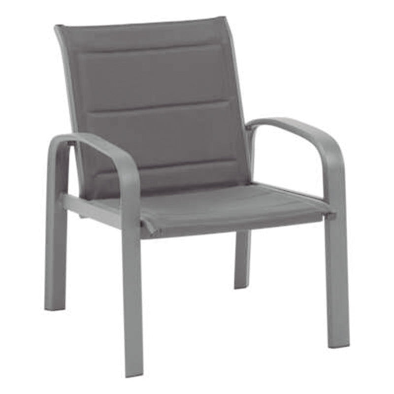 Conjunto metálico  Elyn 2 sillones+mesa