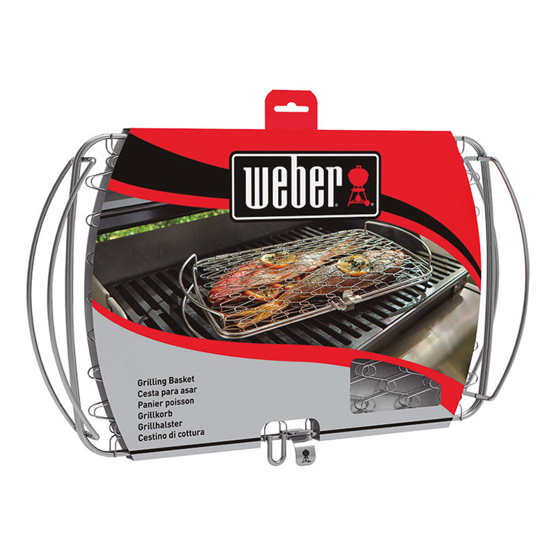 Parrilla grande WEBER para pescado