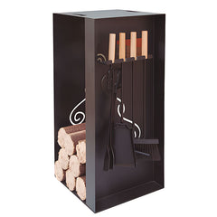 Juego leñero con 4 accesorios F. Cortes