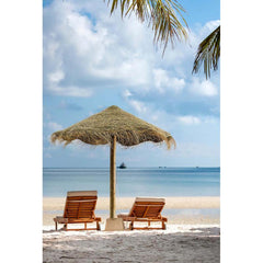 Sombrilla de esparto Faura