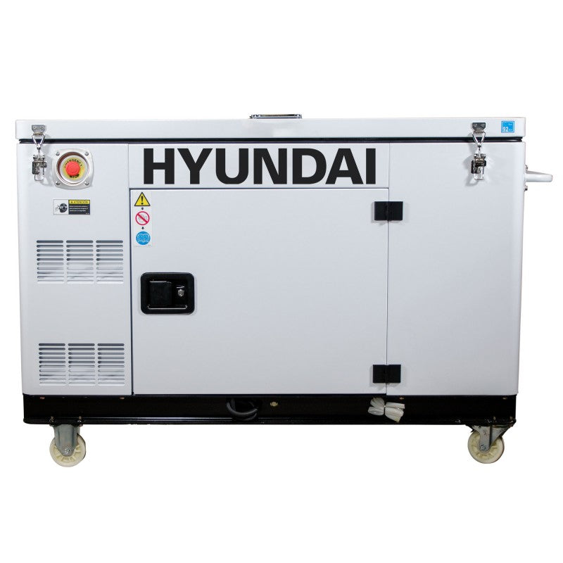Generador diésel Full Power refrigerado por agua DHY12000XSE-T HYUNDAI
