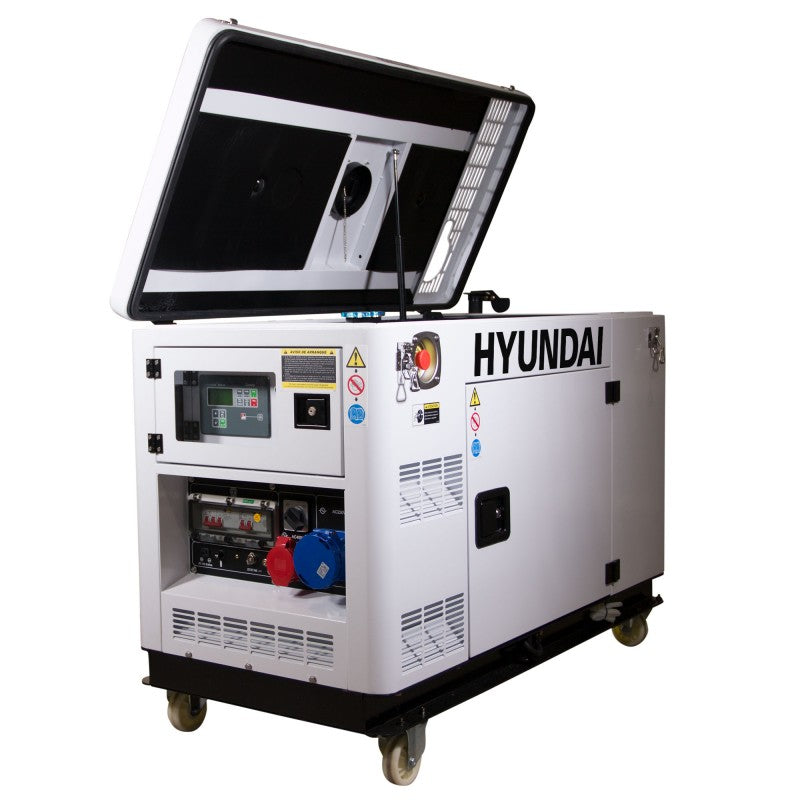 Generador diésel Full Power refrigerado por agua DHY12000XSE-T HYUNDAI