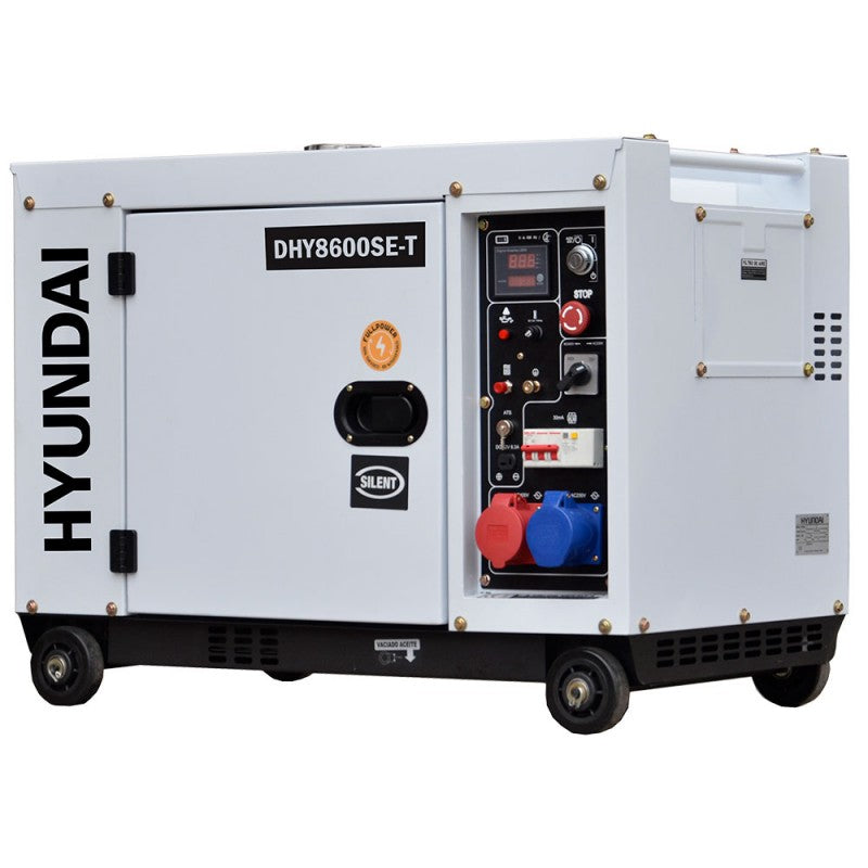 Generador diésel insonorizado Full Power DHY8600SE-T HYUNDAI