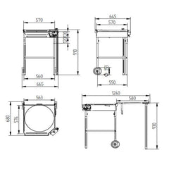 Plancha con paellera de gas PL-60 ECO FM
