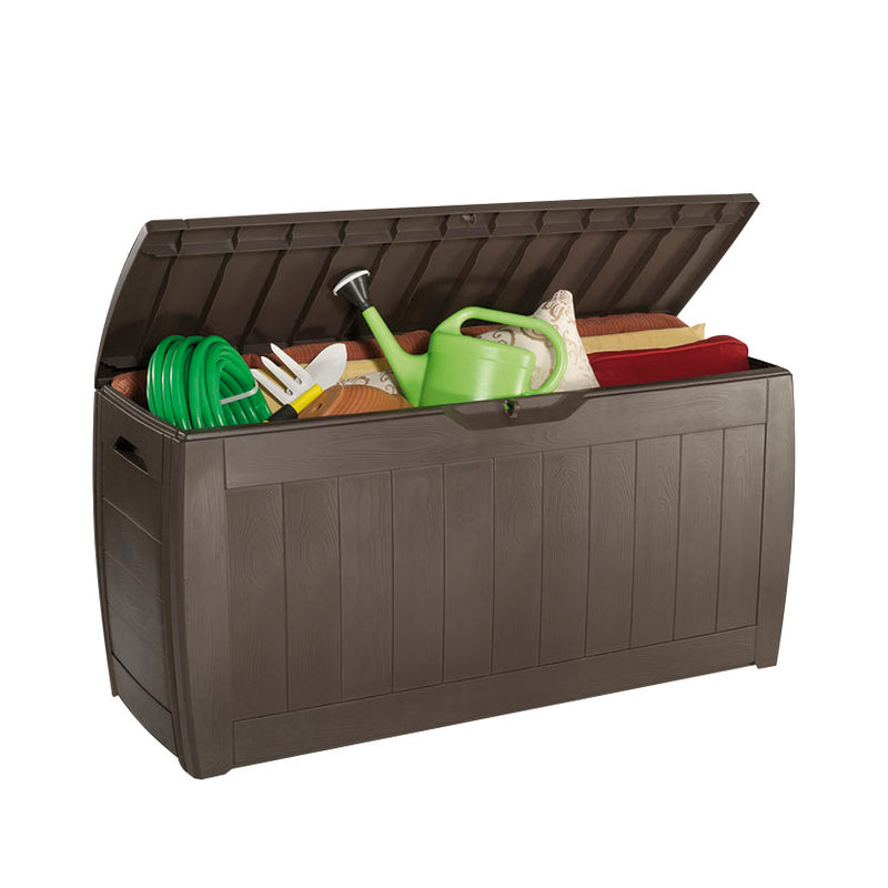 Baúl de resina KETER Hollywood Marrón