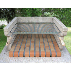 Parrilla extensible para barbacoa