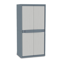 Armario de resina con 4 estantes