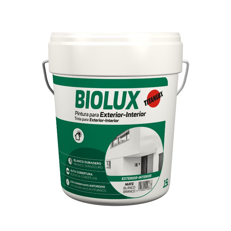 Pintura plástica titan biolux - Tu piscina y jardín - Titanlux