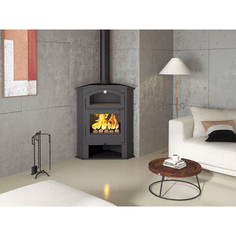 Estufa de leña de rincón CH-4R