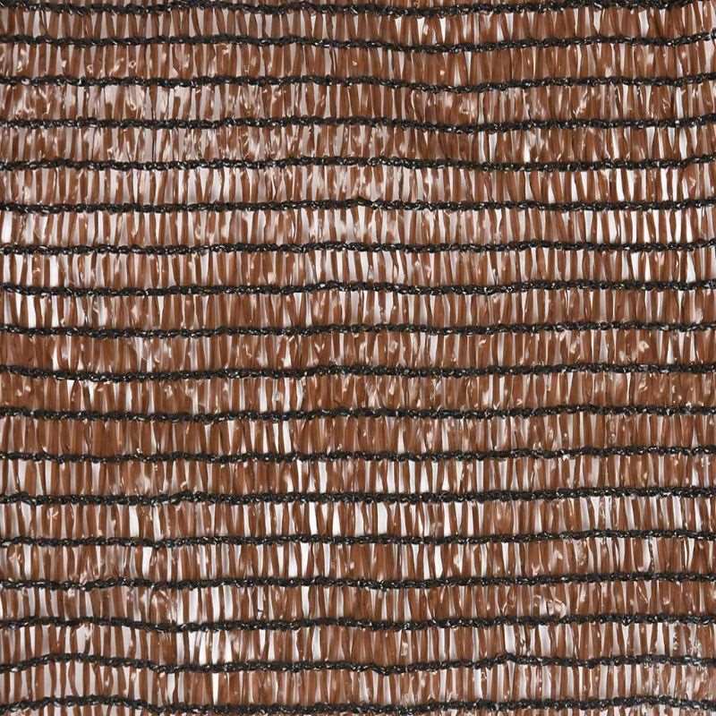 Malla de sombreo marrón