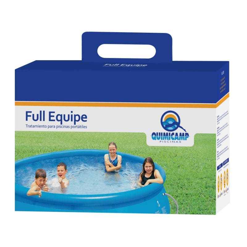 Kit de cloro para piscinas desmontables Quimicamp Full equipe
