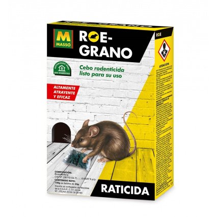 Raticida en grano Roe-grano 150g - Tu piscina y jardín - Massó