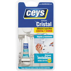 Adhesivo especial cristal 3gr Ceys