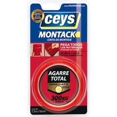 Cinta de montaje de doble cara con malla de refuerzo Ceys