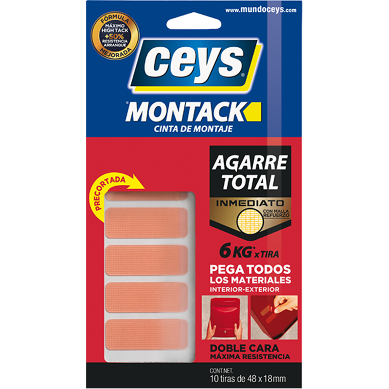 Cinta de montaje en tiras Ceys