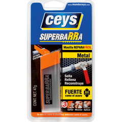Superbarra de masilla para metal Ceys