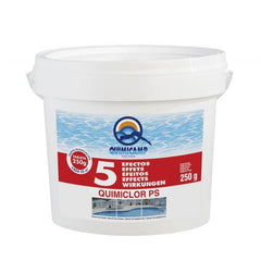 Tabletas de cloro 5 efectos Quimiclor PS - Tu piscina y jardín - Productos QP