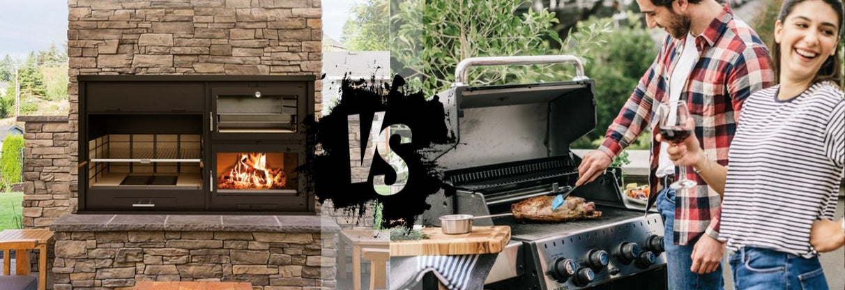 Comprar barbacoa de carbon o barbacoa de gas. Ventajas e inconvenientes