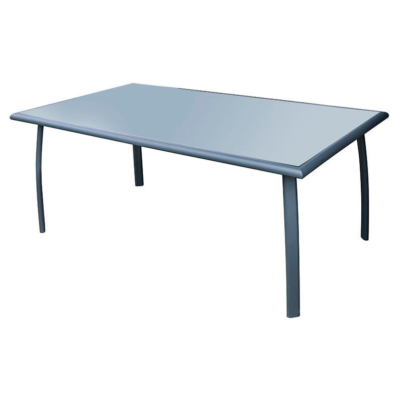Mesa de aluminio Capri