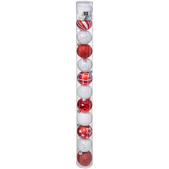 Juego de 12 bolas Navidad ø6 cm