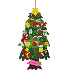 Árbol de navidad para pared con velcro