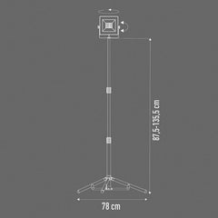 Foco proyector LED RATIO Workline con trípode