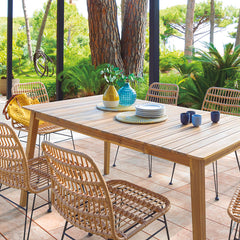 Mesa de jardín serie Tiwi