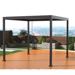Pérgola climática de aluminio