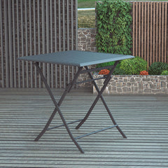 Mesa de aluminio plegable serie Parma