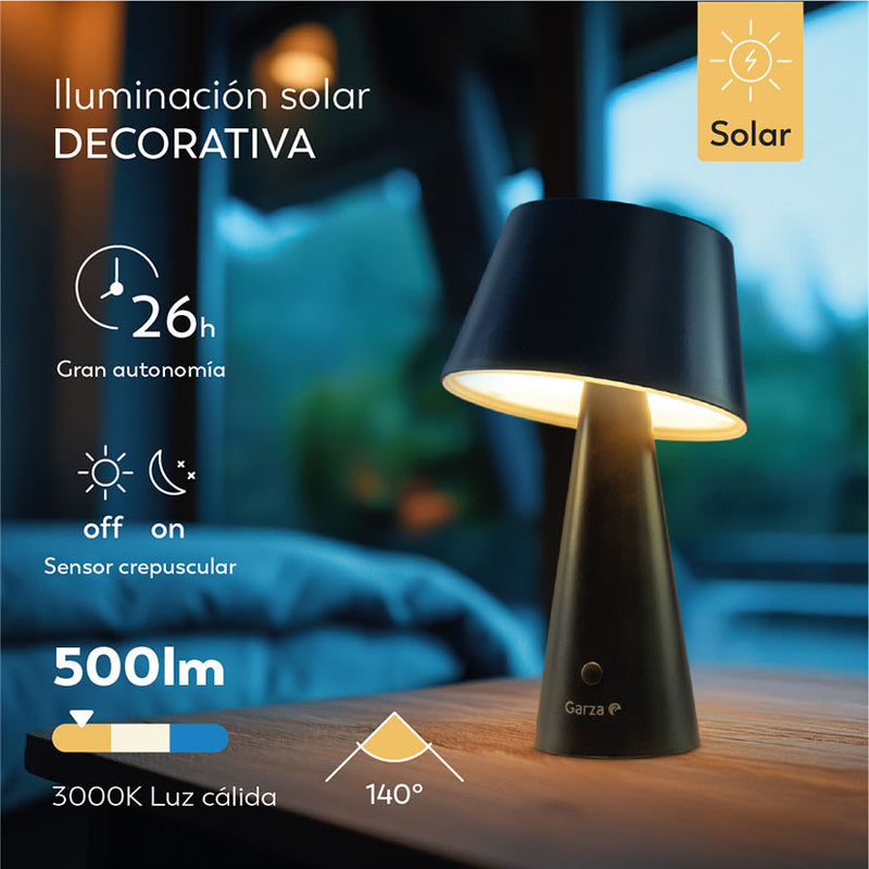 Lámpara LED solar GARZA Momo