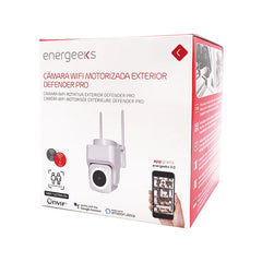 Cámara wifi motorizada exterior 4MP ENERGEEKS EG-CIPEXT007