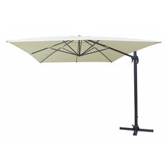 Parasol excéntrico de aluminio 3x3m