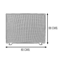 Salvachispas simple El Zorro 80x68 cm
