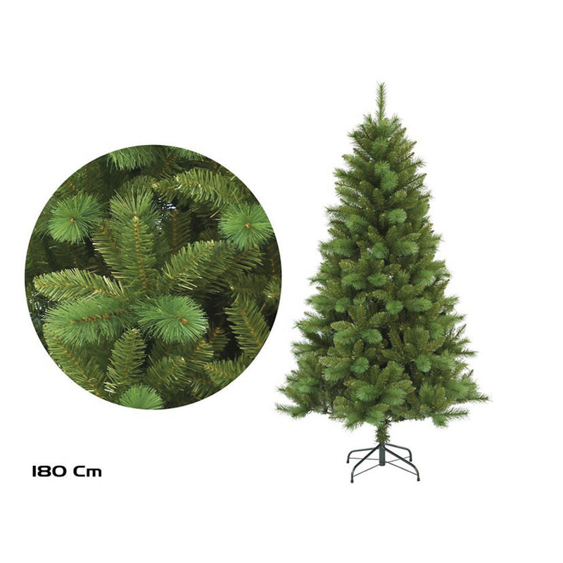 Árbol de navidad bicolor 720 puntas 180 cm