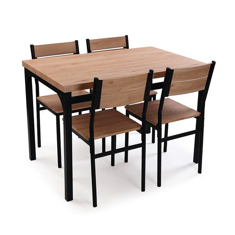 Conjunto mes y 4 sillas Versa