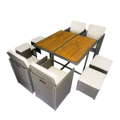 Conjunto para jardín cubo Java