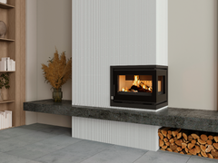 Estufa de leña insertable IT-172 DFK FM