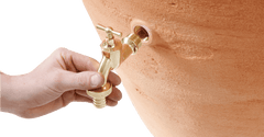 Depósito Ánfora de terracota Graf