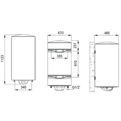 Termo eléctrico Serie RXI-N APARICI