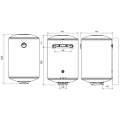 Termo eléctrico Serie N APARICI