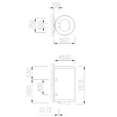 Termo eléctrico Serie SIE BIG APARICI