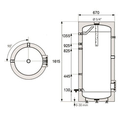 Termo eléctrico profesional Serie TXS APARICI