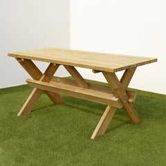 Mesa de madera tratada Faura