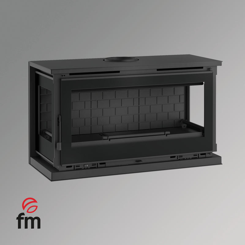 Estufa de leña M-180 FK FM
