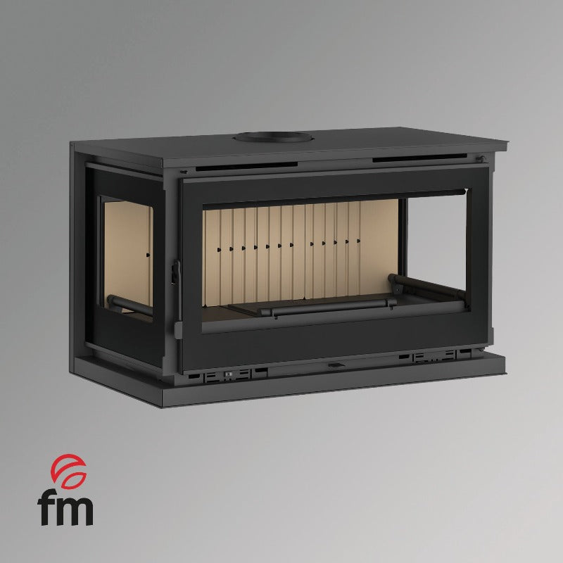 Estufa de leña M-100 K FM