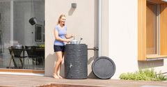Depósito redondo serie Muro Graf 260L