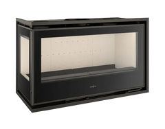 Estufa de leña Panoramic 90 2C Ferlux