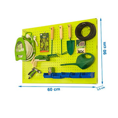 Panel perforado Panelclick 90x60 Verde Simongarden