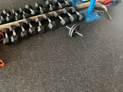 Pavimento caucho gym FAURA