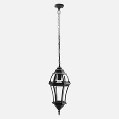 Lampara colgante exterior serie Becrux